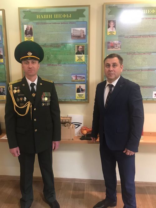 В экспозицию Музея Боевой Славы Лидского пограничного отряда включена информация об ОАО «Гродно Азот»