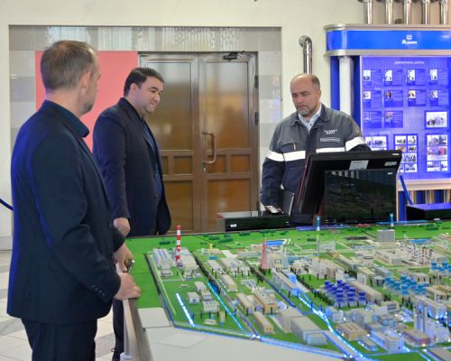 ОАО «Гродно Азот» посетил заместитель акима Туркестанской области Казахстана Нуралхан Кушеров