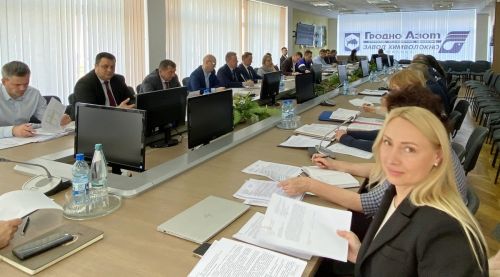 Заседание комиссии по противодействию коррупции прошло в ОАО «Гродно Азот»