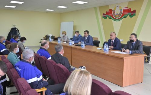 Информационные группы провели встречи в трудовых коллективах ОАО «Гродно Азот»