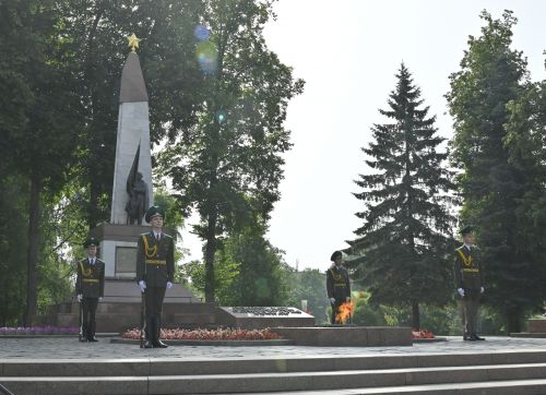 В 77-ю годовщину освобождения Гродно представители предприятия почтили память героев, отдавших свои жизни в годы военных лихолетий