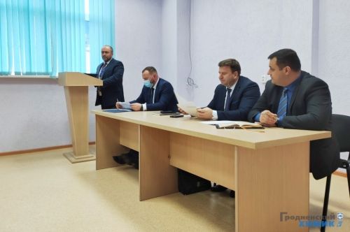 Информационная группа под председательством генерального директора ОАО «Гродно Азот» Игоря Ляшенко встретилась с трудовым коллективом цеха аммиак-3
