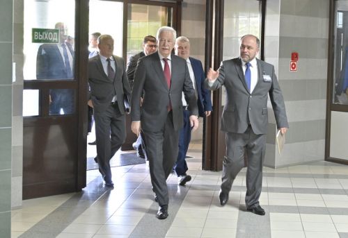 ОАО «Гродно Азот» посетил посол Российской Федерации в Республике Беларусь Борис Грызлов