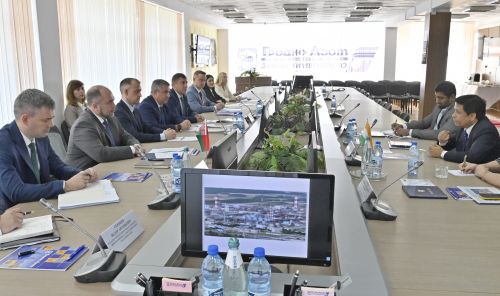 Чрезвычайный и Полномочный Посол Индии в Беларуси посетил ОАО «Гродно Азот»