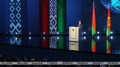 Александр Лукашенко обратился с ежегодным Посланием к белорусскому народу и Национальному собранию
