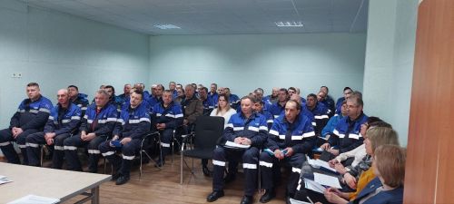 День информирования в ЦРАОПК провёл генеральный директор ОАО «Гродно Азот» Игорь Ляшенко