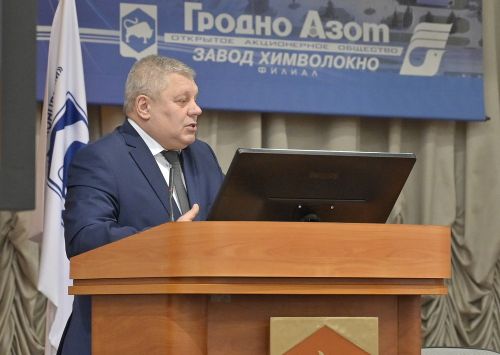 ОАО «Гродно Азот» посетил председатель центральной избирательной комиссии Игорь Карпенко