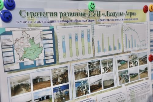 Губернатор Гродненской области Владимир Караник посетил подшефное сельскохозяйственное унитарное предприятие «Лаздуны-Агро»