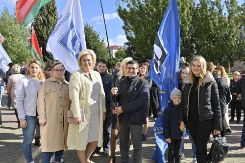 Работники ОАО «Гродно Азот» приняли участие в праздновании Дня народного единства