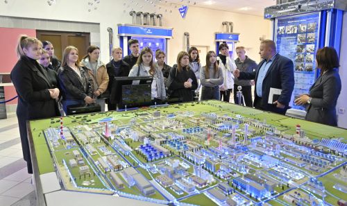 Студенты Гродненского аграрного университета стали посетителями Музея Трудовой Славы ОАО «Гродно Азот»