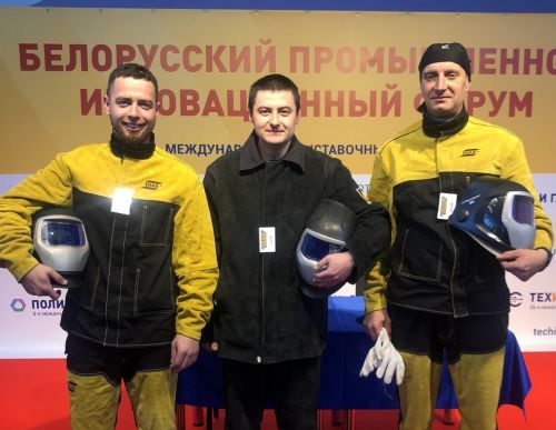 Азотовские сварщики приехали с наградами с 18-го конкурса сварщиков Беларуси