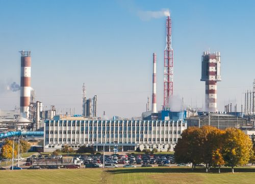 Закончен ремонт дымовой трубы цеха ВЕН